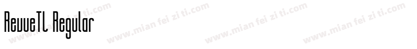 RevueTL Regular字体转换